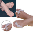 2Pcs Silicone Pain Gel Bunion Toe Orthotics Straightener Separator Corrector Int
