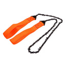 Camping Pocket Wire Saw Hand Chainsaw Outdoor Survival Emergency Tool Orange
