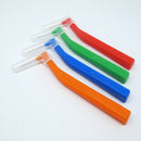 5Pcs L shaped interdental brush toothbrushes soft dental interdental oral car BX