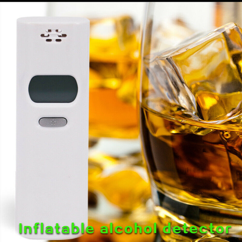 Portable Mini LCD Digital Alcohol Breath Tester Analyzer Breathalyzer  Detector