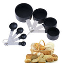 8Pcs/set Stainless Steel Measuring Cups and Spoons Set Kitchen Baking Gadg_