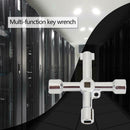 Universal Triangle Square Key Wrench Plumber Keys for Gas Electric Meter A