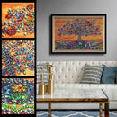 5D DIY Special Shaped Diamond Painting Flower Tree Cross Stitch Mosaic Kit