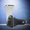 White Universal Fast 5.2 Amp Triple USB Ports Adapter Car Charger with Led