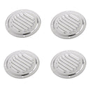 4Pcs 3.9" Marine Boat Air  Vent Cover / Stainless Steel