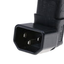 Down angled IEC adapter,right angled IEC 320 C14 to C13 for TV wall moun OZ