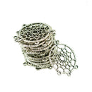 50pcs Bohemian Dream Catcher Pendants Connector 3 Holes for Other Charms