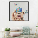 5D DIY Full Drill Diamond Painting Dog Bird Cross Stitch Embroidery Craft