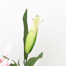 Simulation Flowers Lily Artificial Plants -Light pink Q9G7