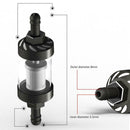 Motorcycle Metal Oil Fuel Filter Modification Parts Detachable Glass Fuel Filter