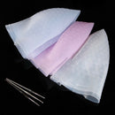 Pro Salon Dye Silicone Cap And Hook Hair Salon Highlighting Reusable S_