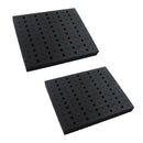 2x EVA Router Bit Storage Tray Holder for 110 Bits 60x 1/4" and 50x 1/2"