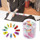 Paper 29NU Plastic Sewing Fabric Clips Edging 120PCS Quilting Colorful Binding