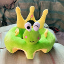 Creative Cartoon Baby Sofa Cover Learn to Sit Seat Feeding Chair Case (B) A