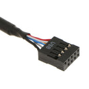 USB 3.0 20-Pin Header Male to USB 2.0 9-Pin Motherboard Female Adapter