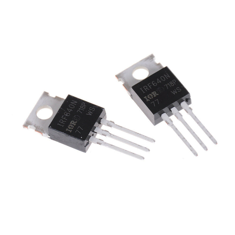 10PCS New IRF640 IRF640N Power mosfet 18A 200V TO-220xp