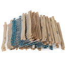 Metal film Resistance 73 Values x 1460 Piece 1/4W Resistance assortment Set OZ