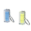 Mini green acrylic spirit level key ring key chain tool gadget novelty gift!c