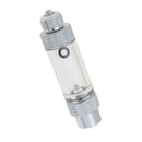 2 Pcs Aluminium Aquarium Inline CO2 Bubble Counter With Check Valve