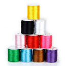 10x Nylon wire rolls Rope waxing of mixing colors for string of bead 2 mm 4