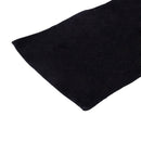 Reusable metal Straw Velvet Storage Bag Black Drawstring Jewelry Gift Pouch