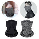 2x Cycling Face Cover Balaclava Tube Scarf Women Men Neck Gaiter Snood