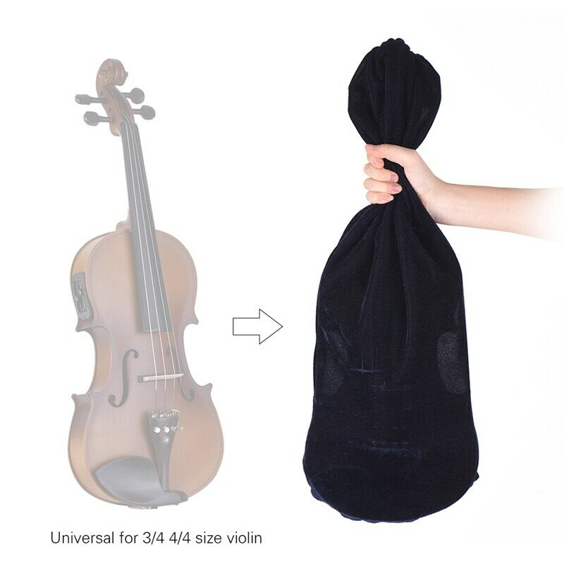 Acoustic Electric 4/4 Full Size Violin Cover Cloth Blanket Velvet for Violi