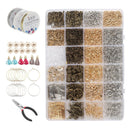 Earring Hooks 995Pcs Earring Repairring Making Supplies Set,Multiple Types in 24