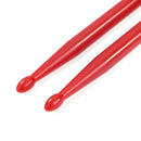 1 Pair Drumsticks Nylon Drum Sticks Instruments Drum Accessories (Red)
