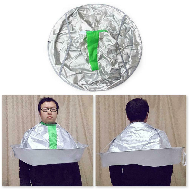 Barber Gown Cloth Hair Cutting Cape Cloak Umbrella Hairdressing Salon Home Use z