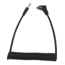 2.5mm to Male Flash PC Sync Cable Cord with Screw Lock for CANON 7D 5D II 1D 1DS