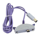 2pcs Purple Link Cable Adapter for GBA Or for GBA SP To for GC 6ft Length
