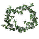 2M Lifelike Greenery Backdrop Simulation Rattan Leaf Home Garden Decoration