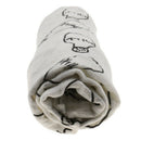 Cotton Lange New born Swaddle Blanket Sleeping bag 110 cm x 110 cm - Milk V6N5