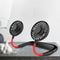 Portable Hands-Free Mini USB Air Cooler Neck Fan Summer Sports Fan (Black)