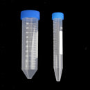 5pcs 15ML Plastic Graduated Centrifuge Tube Laboratory Test Sample Container