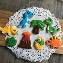 8Pcs/Set Dinosaur Cake Cookie Biscuit Cutter Decorating Mould Pastry Baking  Hn
