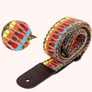 Exquisite Priting Ukulele Hawaii Guitar Strap Belt Musical Instrument Parts New