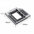 Universal Sata 2Nd Hdd Ssd Hard Drive Caddy 9.5Mm For Cd/Dvd-Rom Optical Ba I8X5