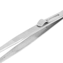 Adjustable slide lock antistatic tweezer for jewelry electronic component rep FT