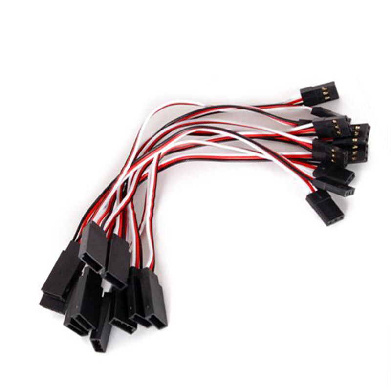 10*150mm 3Pin Servo Extension Lead Wire Cable Cord For Futaba JR Male To  D G7M9