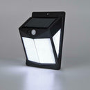 122LED Solar Power PIR Motion Sensor Wall Light Outdoor Garden Street Lamp