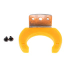 Wall Microphone Stand & Clip Holder 43mm Orange