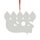 2020 Christmas Decoration Personalized Family Pandemic Ornaments (5 People)