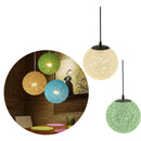 2Pcs Modern Rattan Ball Pendant Light Shade Chandelier Ceiling Lamp Fixture,