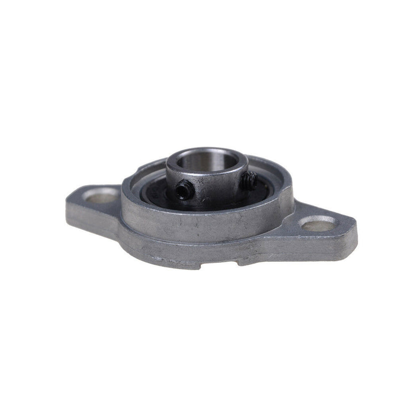 2Pcs 10mm Bore Diameter KFL000 Pillow Block Bearing Flange Rhombic Bearings M Bj