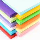 100 Color Copy Paper 180G A4 Print Copy Paper Transfer Paper Drawing Paper  I9G2