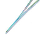 1pcs Tweezers Volume Eyebrows Plucking Forceps Straight Stainless Steel To JR