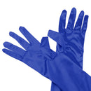 2 Pairs Women Long Satin Gloves Opera Costume Bridal Wedding Party Prom Gift