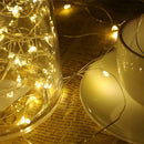 Waterproof LED Copper Wire Fairy String Lights Decor (Always Bright 2m)